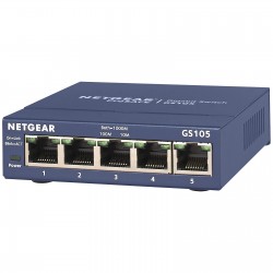 GS105 - Switch 5 ports 10/100/1000 Mbps