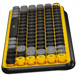 Pop Keys Noir gris jaune